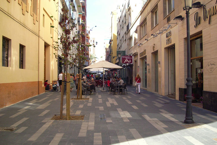 calle castaños alicante